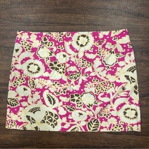 J. Crew Floral Mini Skirt NWOT